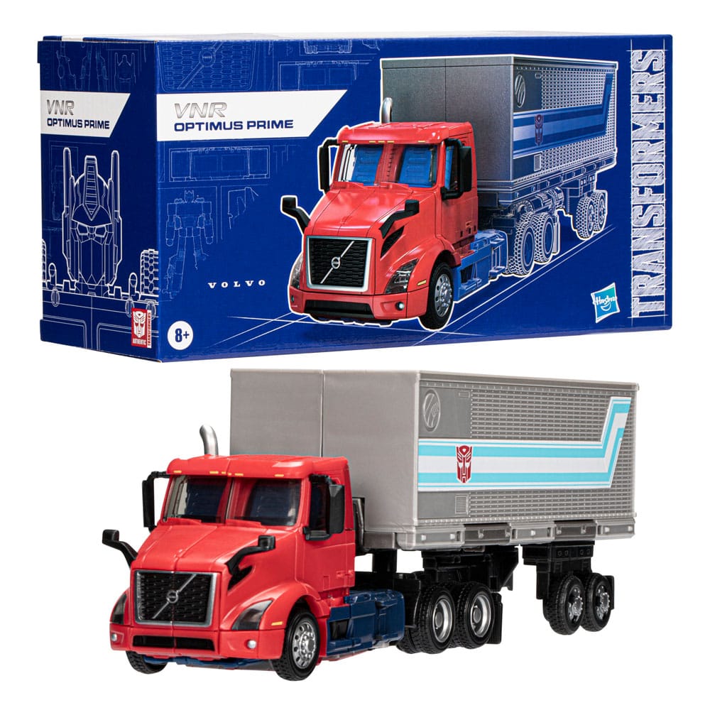 Transformers Generations Leader Class Action Figure Volvo VNR 300 Optimus Prime 18 cm