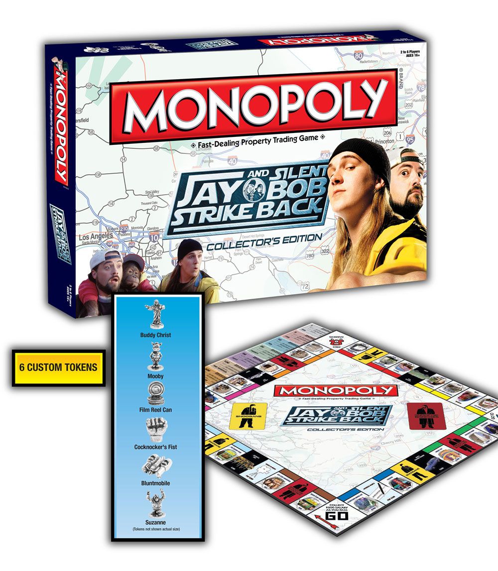 Jay and Silent Bob Strike Back Board Game Monopoly