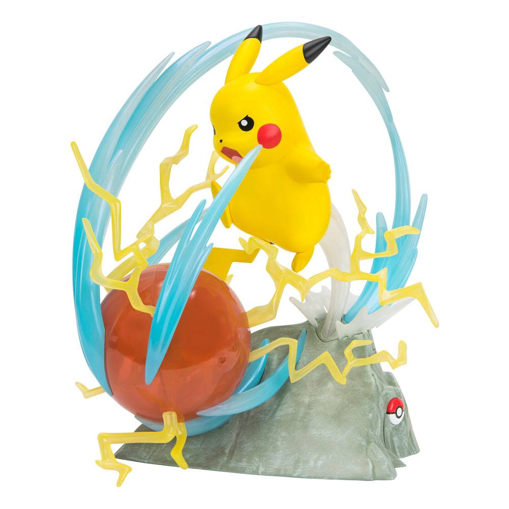 Pokémon 25th anniversary Light-Up Deluxe Statue Pikachu 33 cm