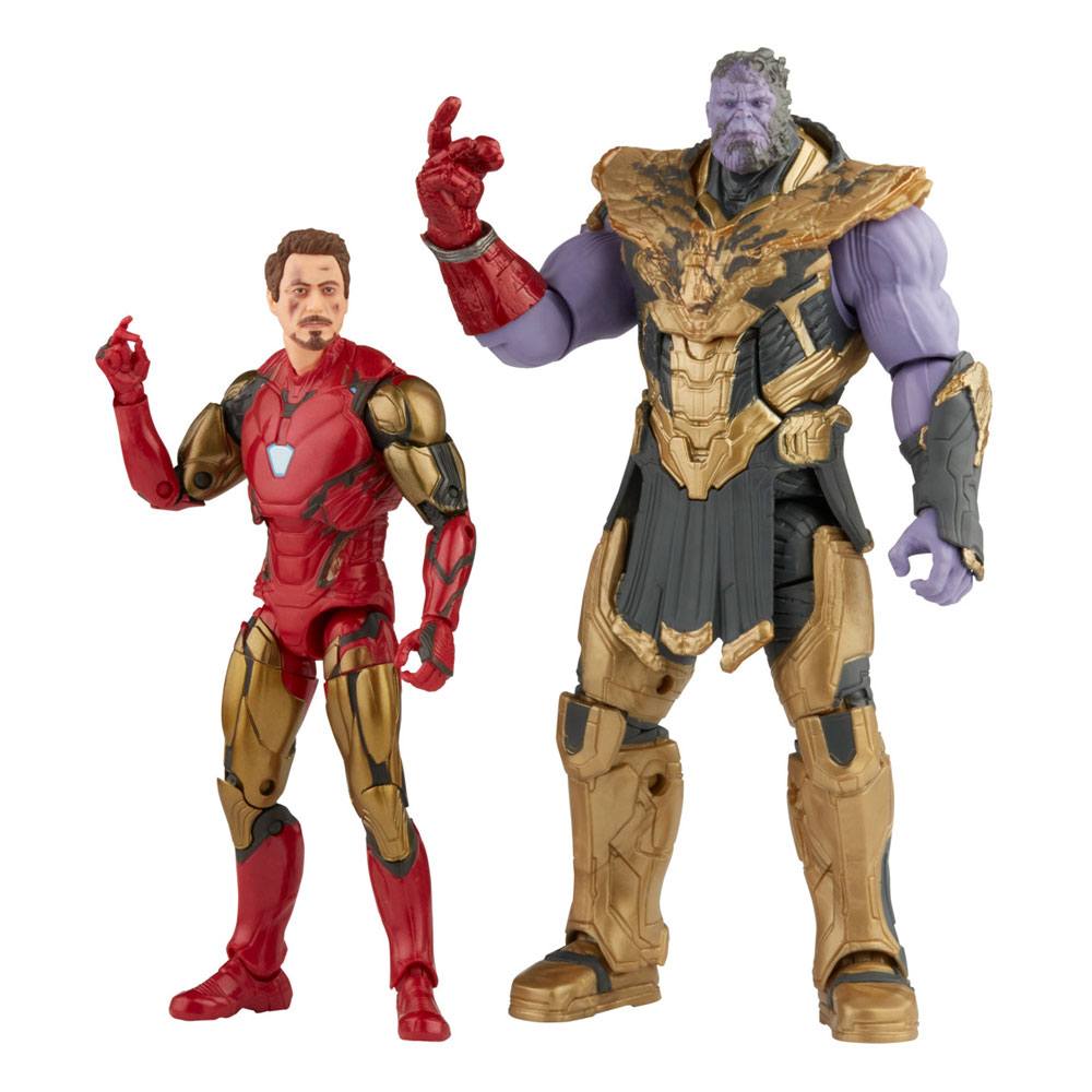 The Infinity Saga Marvel Legends Series Action Figure 2-Pack 2021 Iron Man & Thanos (Endgame) 15 cm