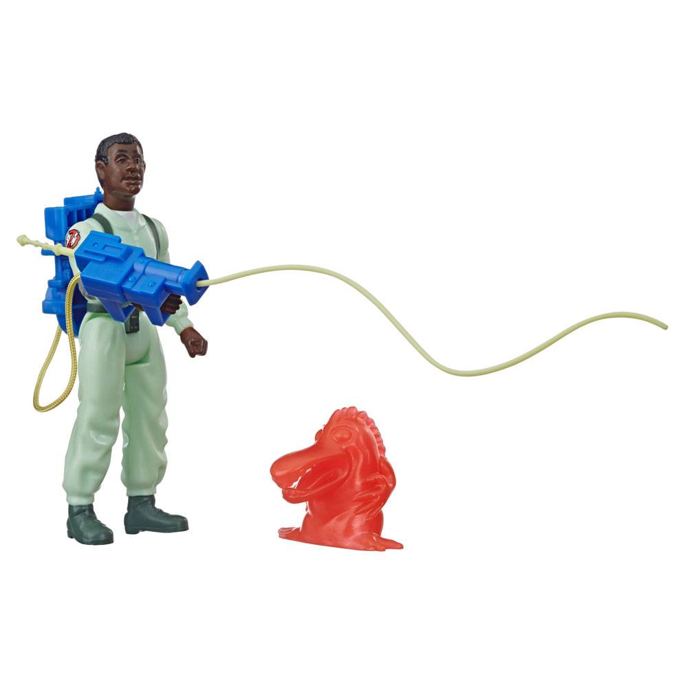 The Real Ghostbusters Kenner Classics Winston Zeddemore and Chomper Ghost Action Figures 13 cm