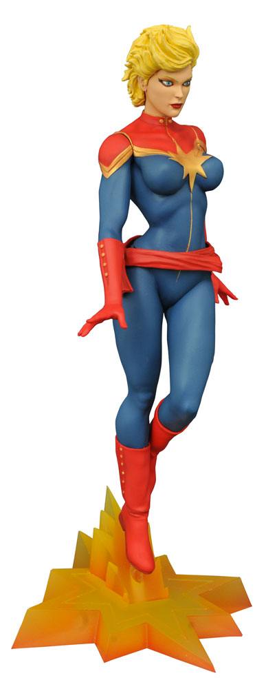Marvel Femme Fatales PVC Statue Captain Marvel Mohawk SDCC 2016 Exclusive 23 cm