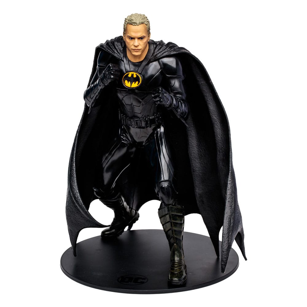 DC The Flash Movie Statue Batman Multiverse Unmasked (Gold Label) 30 cm (Damaged Box)