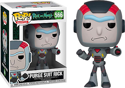 Rick and Morty POP! Animation Vinyl Figure Purge Suit Rick 9 cm