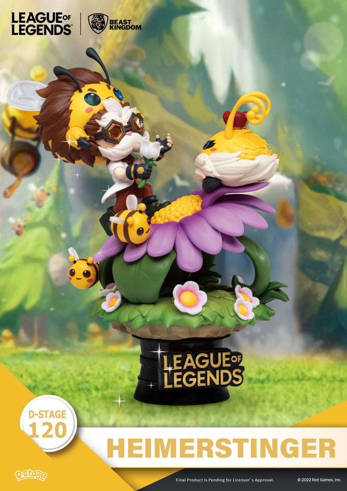 League of Legends D-Stage PVC Diorama Set Nunu & Beelump & Heimerstinger 16 cm