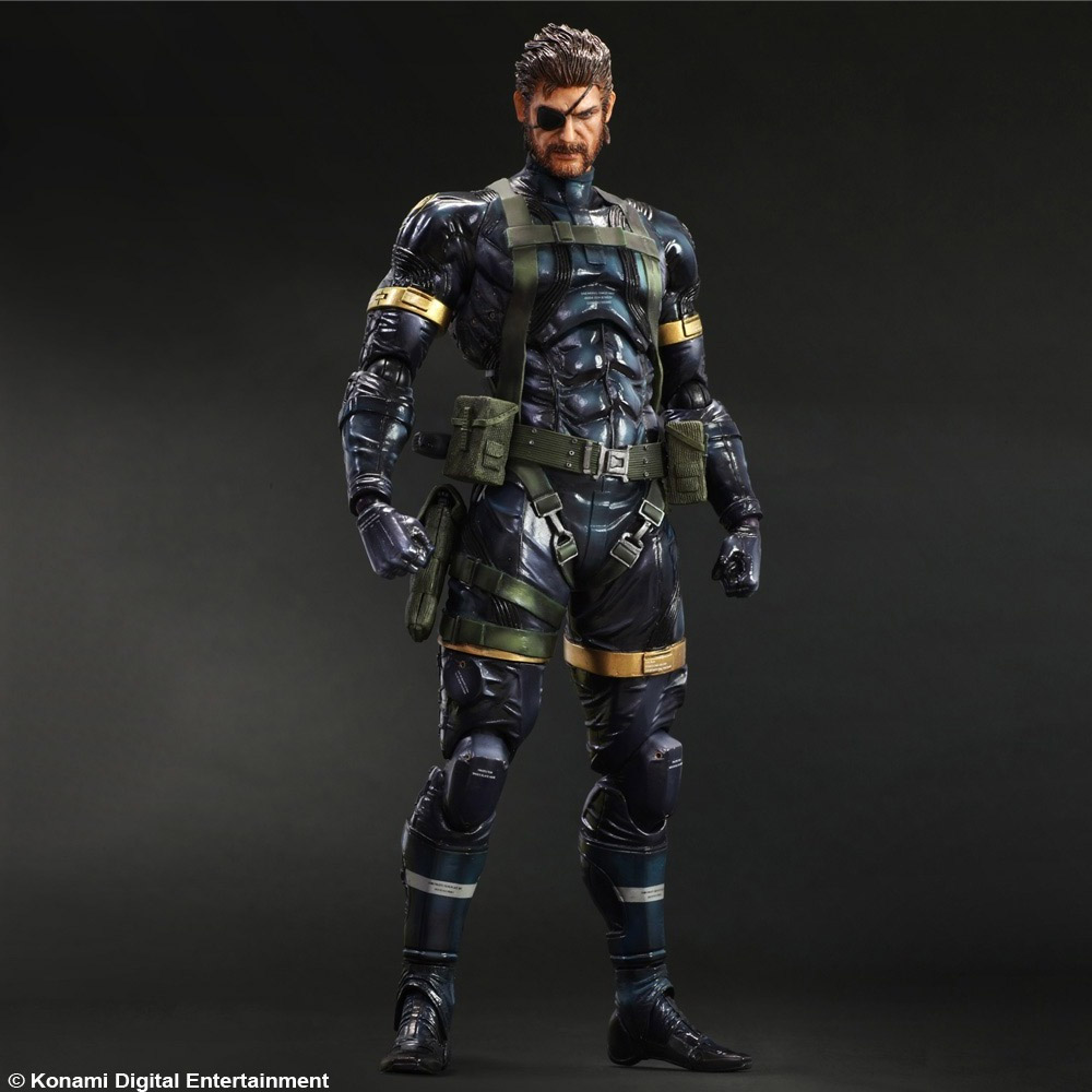 Gamers Boulevard Metal Gear Solid 5 Ground Zeroes Play Arts Kai Action Figure Snake 28 Cm