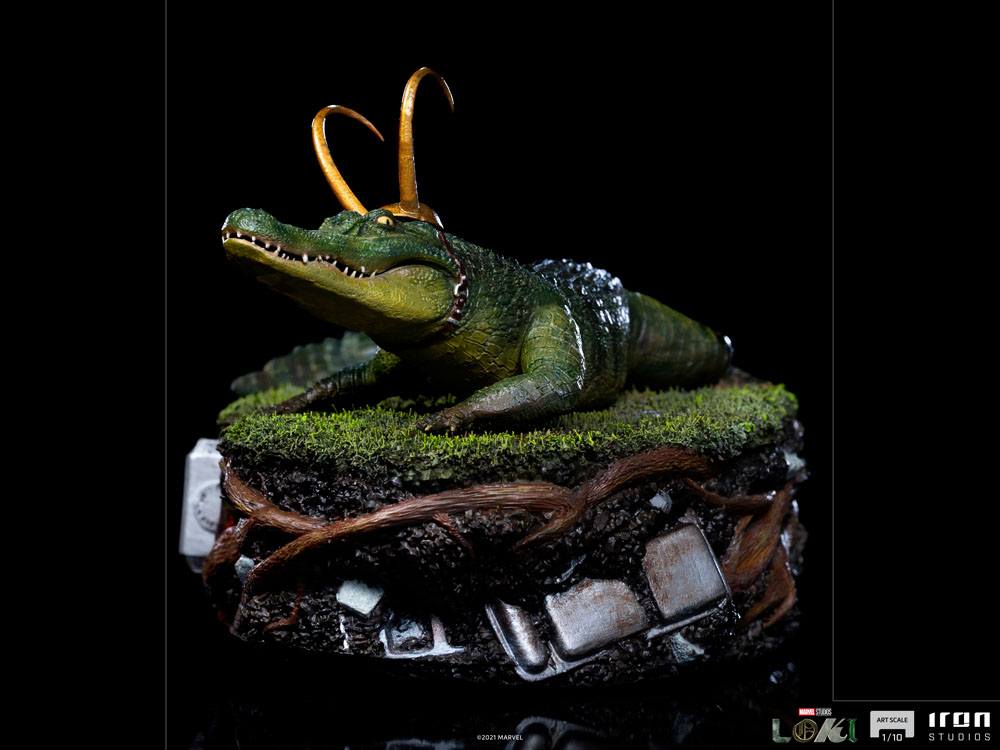 Loki Art Scale Statue 1/10 Alligator 15 cm