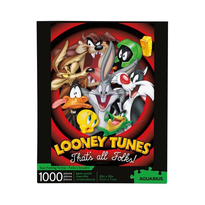 Looney Tunes Jigsaw Puzzle That's all folks (1000 pieces)