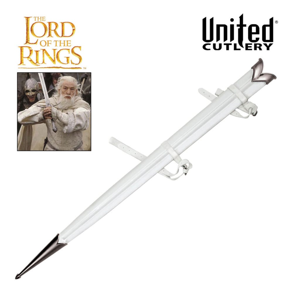LOTR Replica 1/1 Elven Sword Scabbard Glamdring White 99 cm