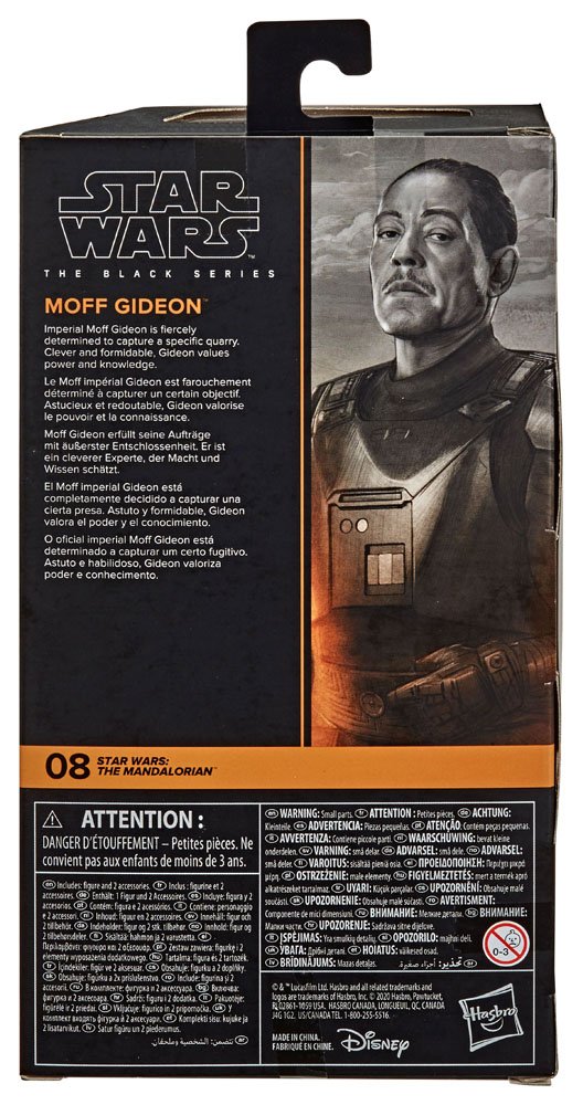 Star Wars Black Series Action Figures 15 cm 2021 Wave 1 Moff Gideon (The Mandalorian)