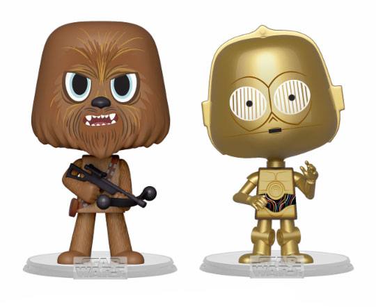 Star Wars VYNL Vinyl Figures 2-Pack Chewbacca & C-3PO 10 cm