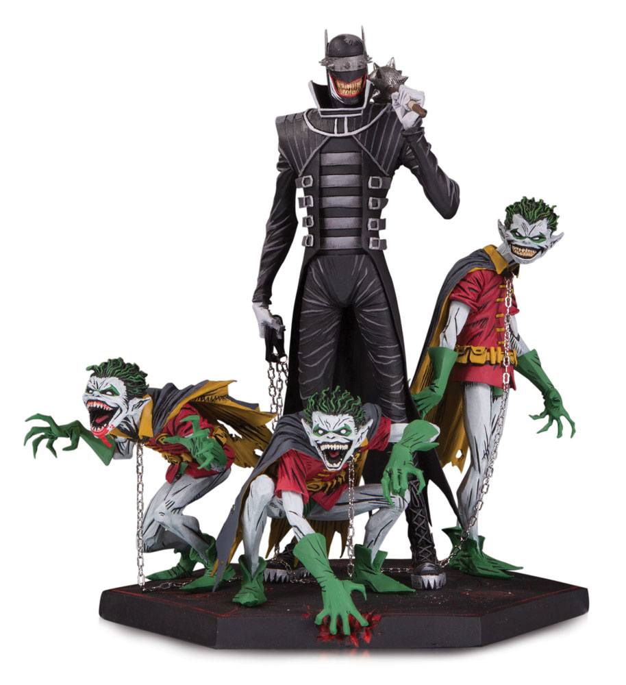 Gamers' Boulevard - Dark Nights Metal Deluxe Statue Batman Who Laughs &  Robin Minions 21 cm