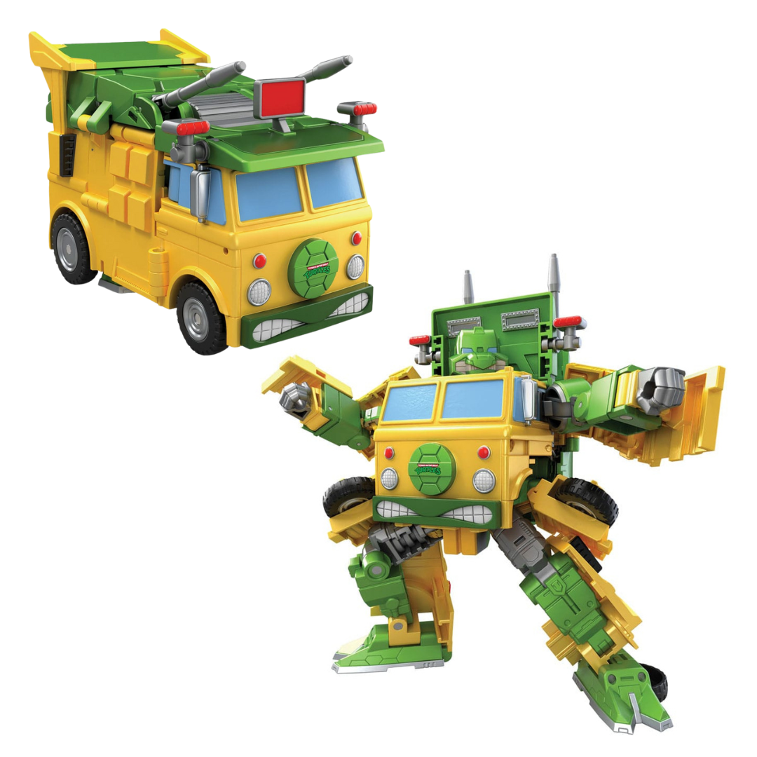 Transformers x Teenage Mutant Ninja Turtles Action Figure Party Wallop 18 cm