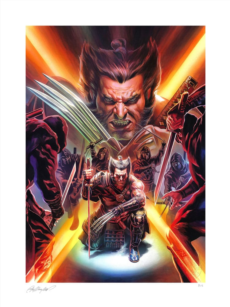 Marvel Art Print Wolverine: Ronin 46 x 61 cm - unframed