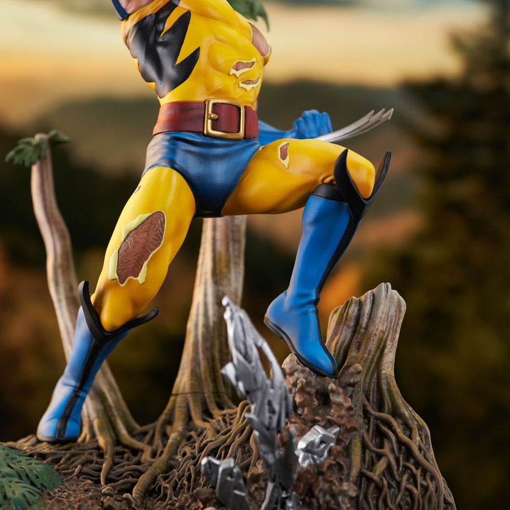 Marvel Gallery PVC Diorama 90's Comic Wolverine 28 cm