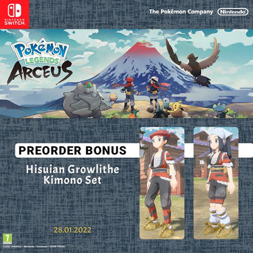 Pokemon Legends Arceus with DLC Bonus (NS)