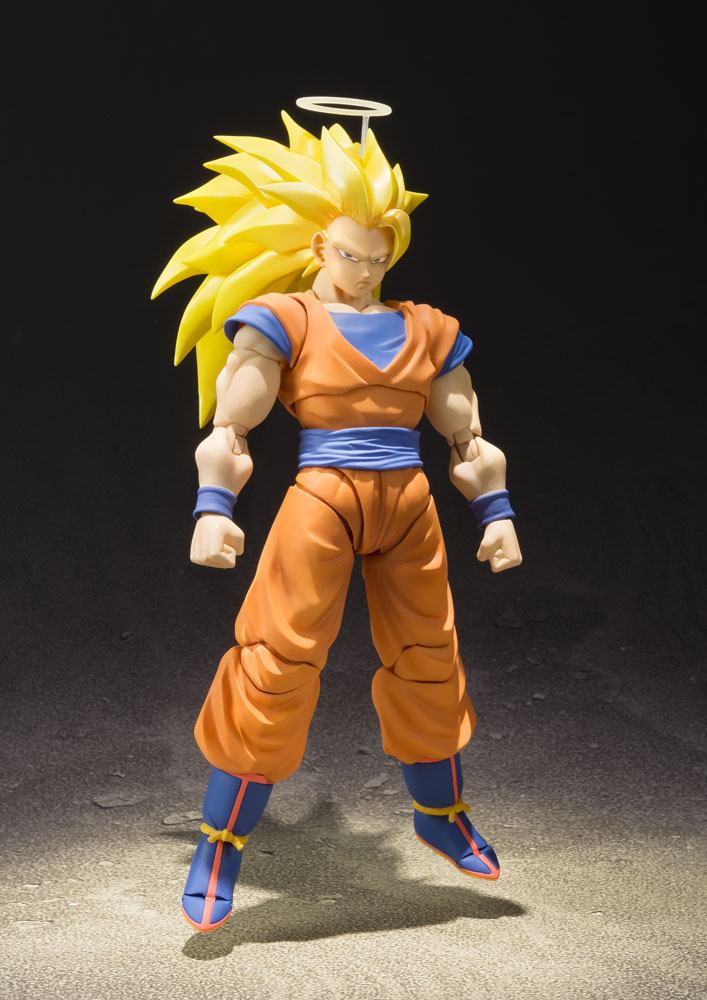  Bulevar de jugadores - Dragon Ball Z S.H.  Figuarts Figura de acción SSJ 3 Son Goku 16 cm
