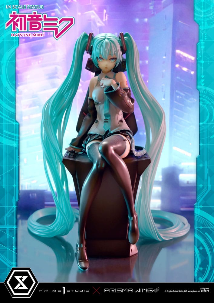 Gamers' Boulevard - Hatsune Miku Prisma Wing PVC Statue 1/4 Hatsune Miku  Art by neco 34 cm