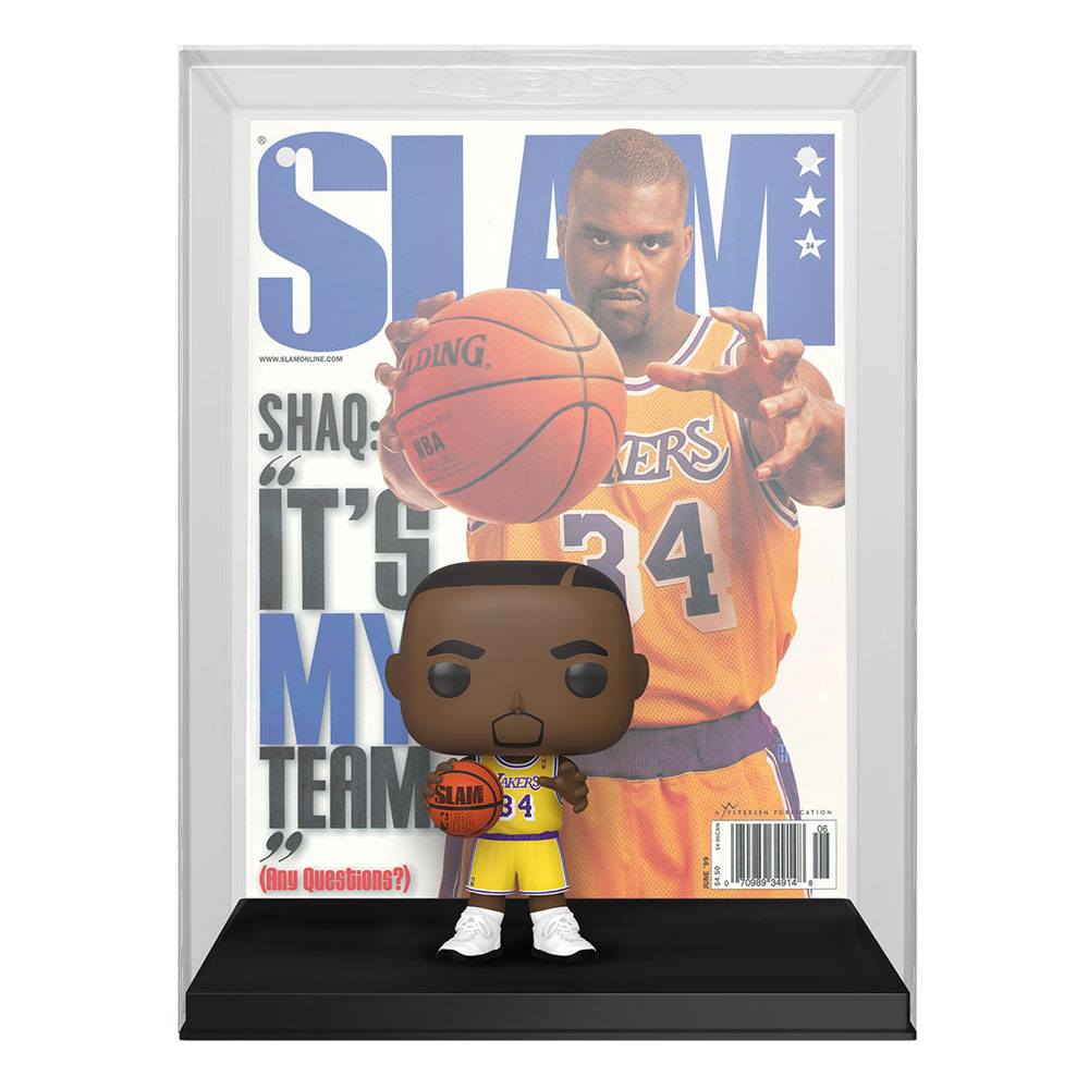 NBA Cover POP! Basketball Vinyl Figure Shaquille O'Neal (SLAM Magazine) 9 cm