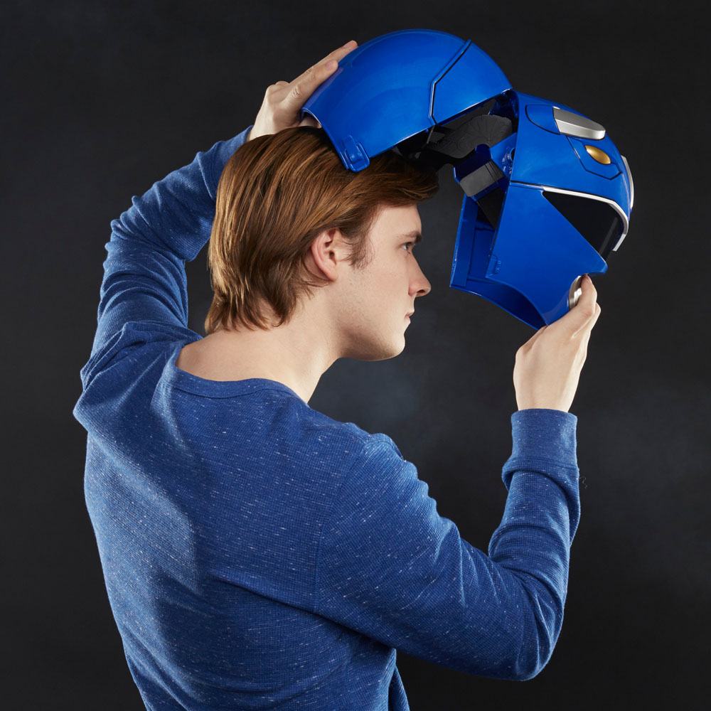 Mighty Morphin Power Rangers Lightning Collection Premium Replica 1/1 Blue Ranger Helmet