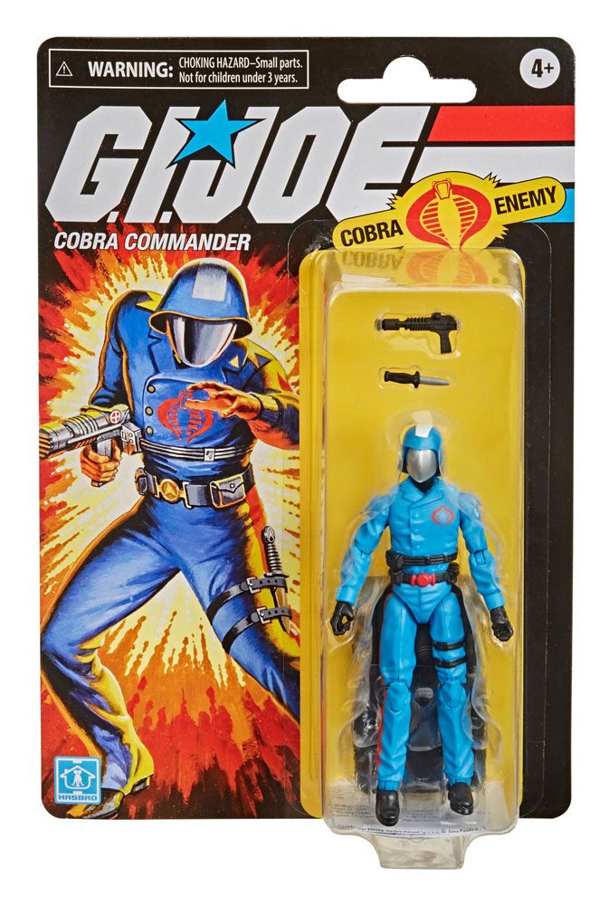 G.I. Joe Retro Collection Series Action Figure Cobra Commander 10 cm 2021