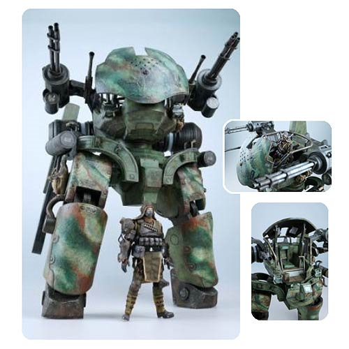  Lost Planet 2 Vital Suit GTF-11 Drio with Mercenary Action Figure (Damaged Box) 1/12th scale