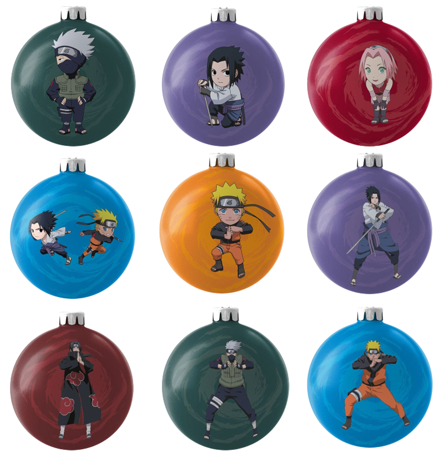 Naruto Ornament Set