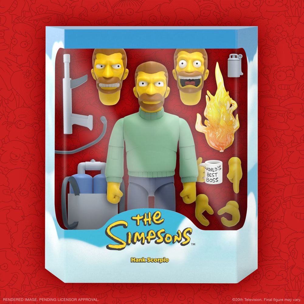 The Simpsons Ultimates Action Figure Hank Scorpio 18 cm