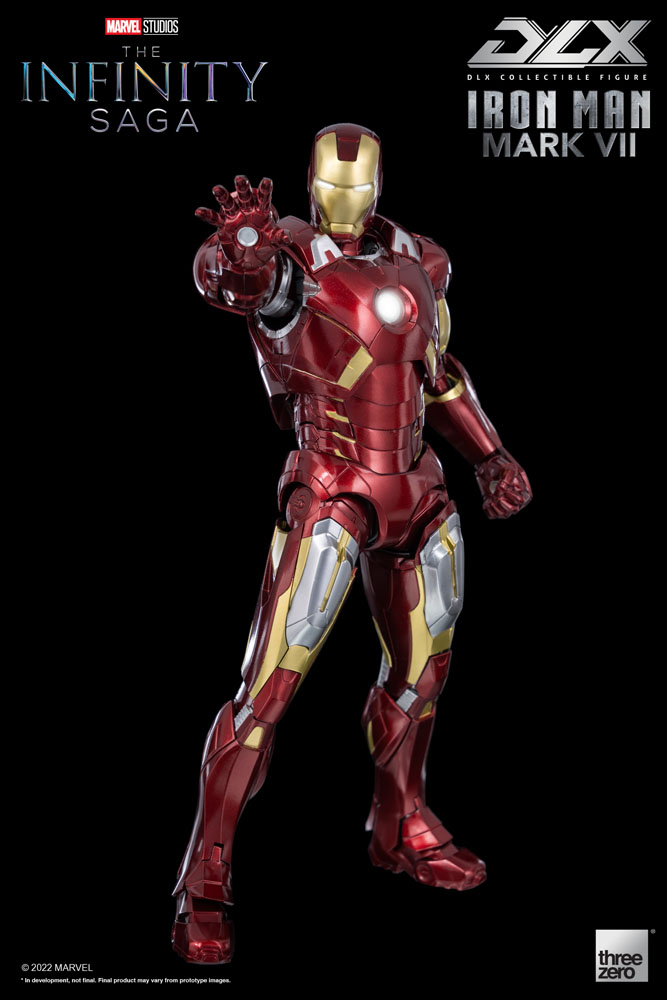 Infinity Saga DLX Action Figure 1/12 Iron Man Mark VII 17 cm